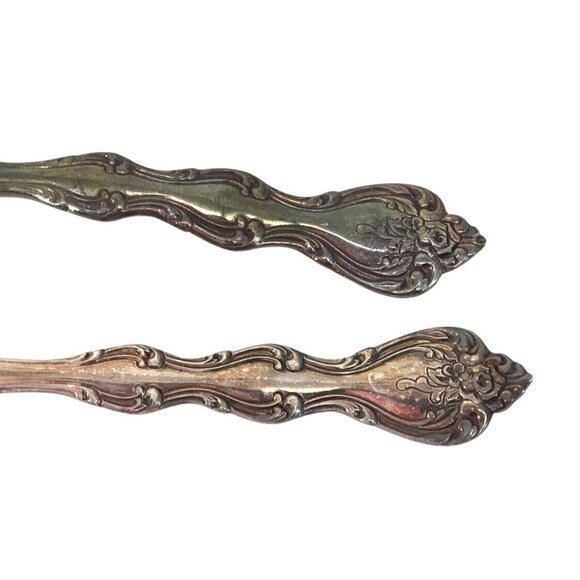 Vintage International Silverplate Pickle Fork & Spoon - Picture 3 of 5